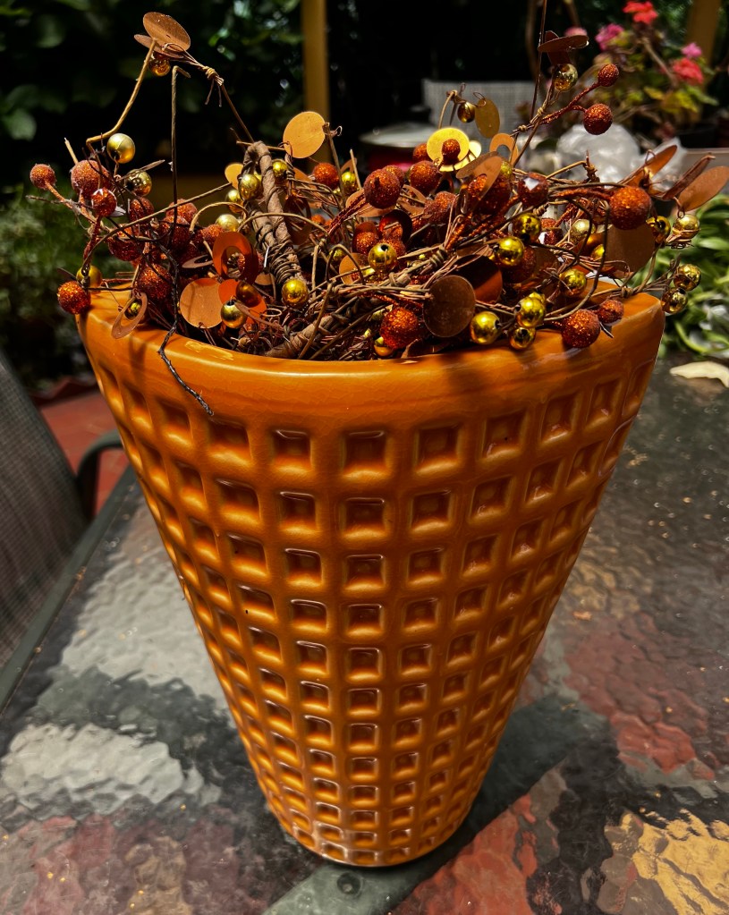 An example of alternatives to floral foam 