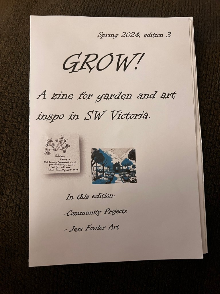 Front cover of Grow! Spring, 2024. Edition 3