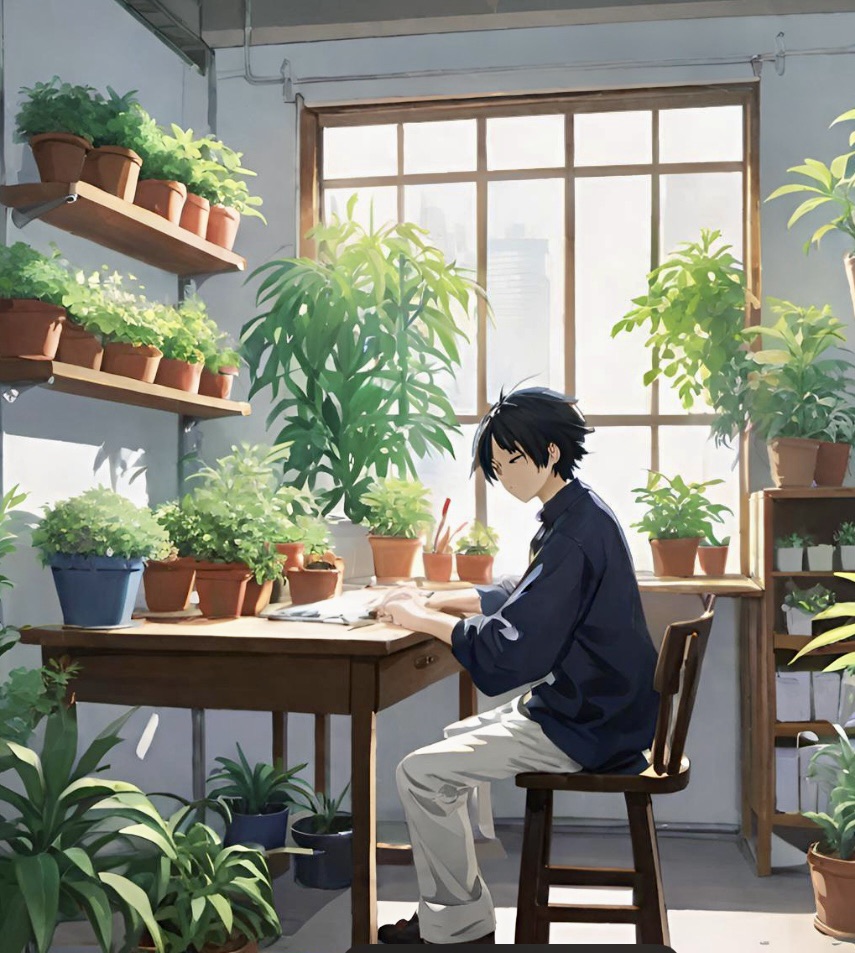 A work bench designed to sit at